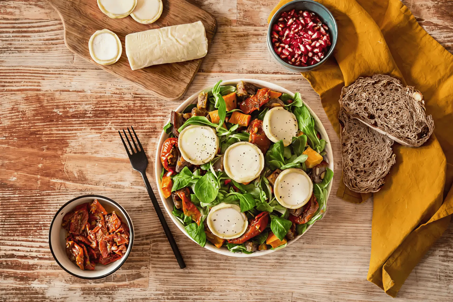 Visuel d'une salade César
