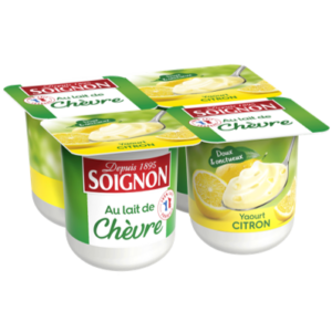 Image du produit : Yaourt brassé citron au lait de chèvre