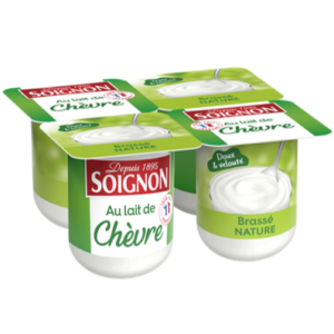Image du produit : Yaourt brassé nature au lait de chèvre