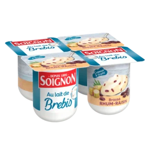 Image du produit : Brassé rhum-raisin au lait de brebis